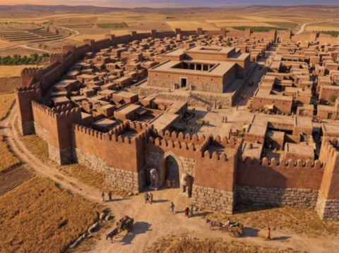 Hattusa generada amb IA